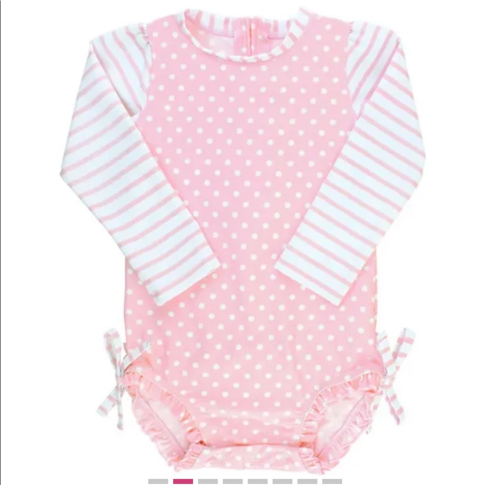 RuffleButts Swimsuit with SPF protection